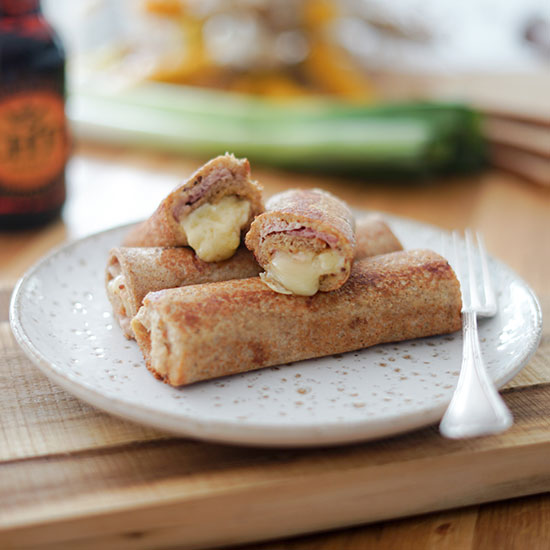 Pain perdu roulé au Maroilles